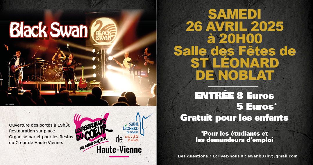 Concert de Black Swan
